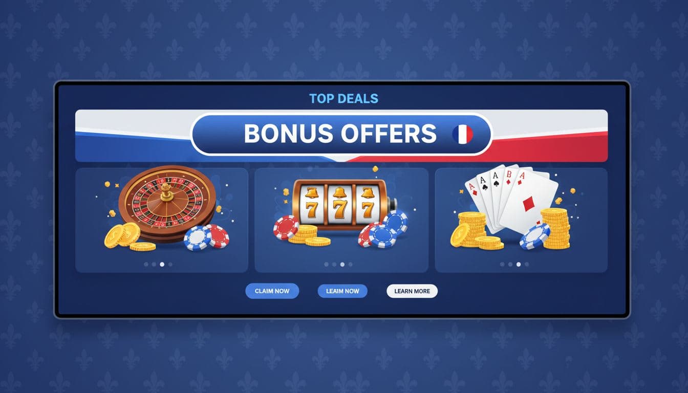 Top Online Casino Bonus Offers in France for 2026 image