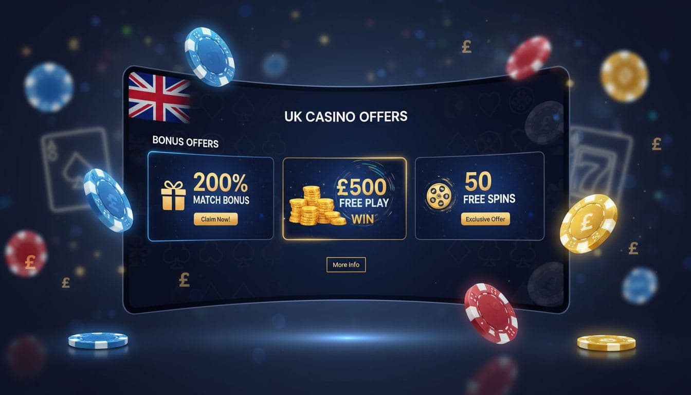 Top Online Casino Bonus Offers in United Kingdom for 2025 image